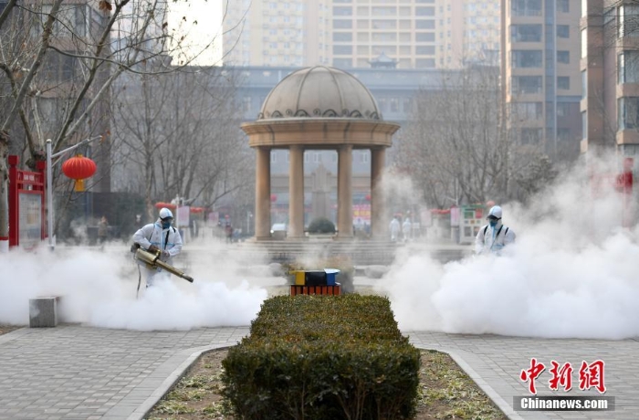 石家莊對(duì)全市域開展全面消毒