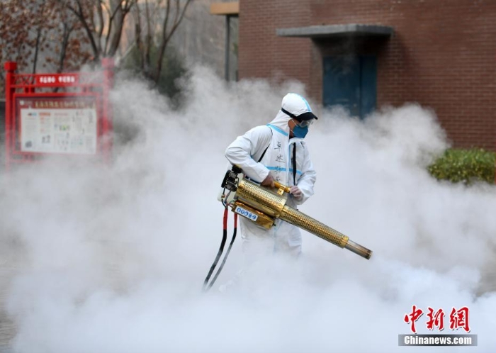 石家莊對(duì)全市域開展全面消毒