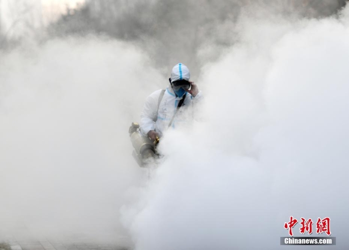 石家莊對(duì)全市域開展全面消毒