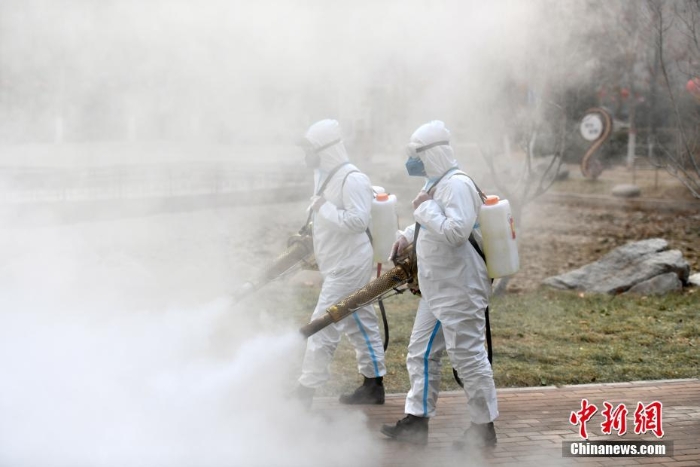 石家莊對(duì)全市域開展全面消毒