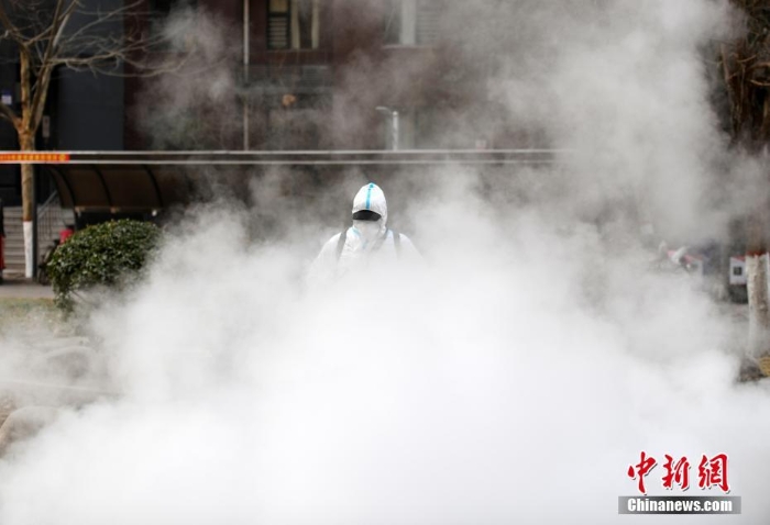 石家莊對(duì)全市域開展全面消毒