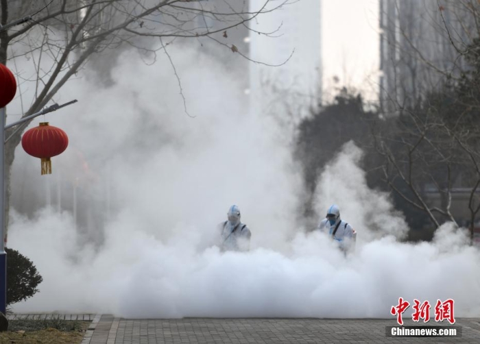 石家莊對(duì)全市域開展全面消毒