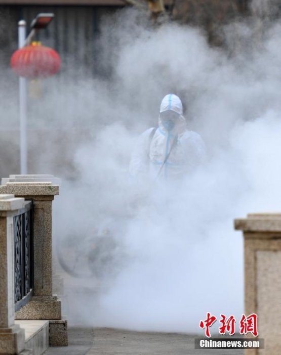 石家莊對(duì)全市域開展全面消毒