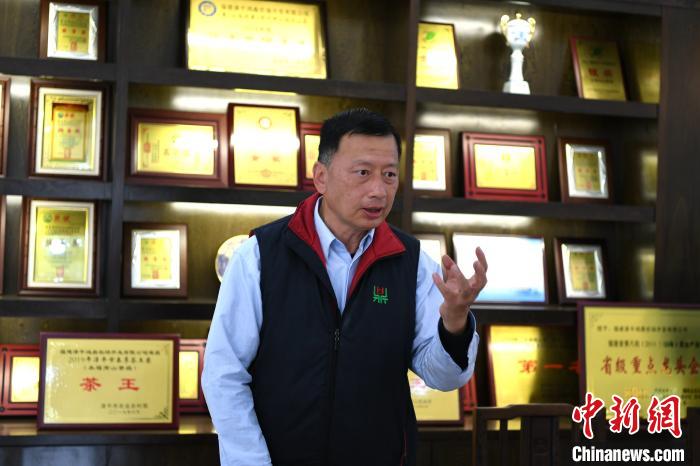 漳平鴻鼎農(nóng)場開發(fā)有限公司董事長李志鴻。(資料圖) 王東明 攝