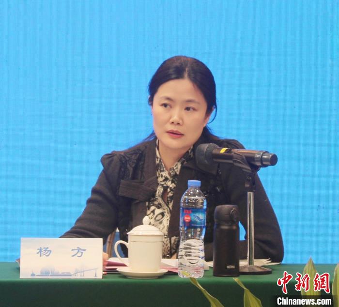 圖為寧德市委常委、統(tǒng)戰(zhàn)部部長楊方講話。　林榕生 攝