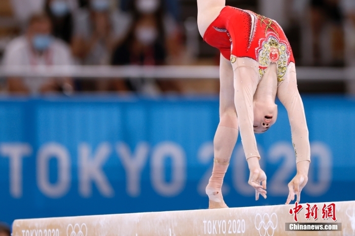管晨辰獲東京奧運會女子平衡木項目金牌
