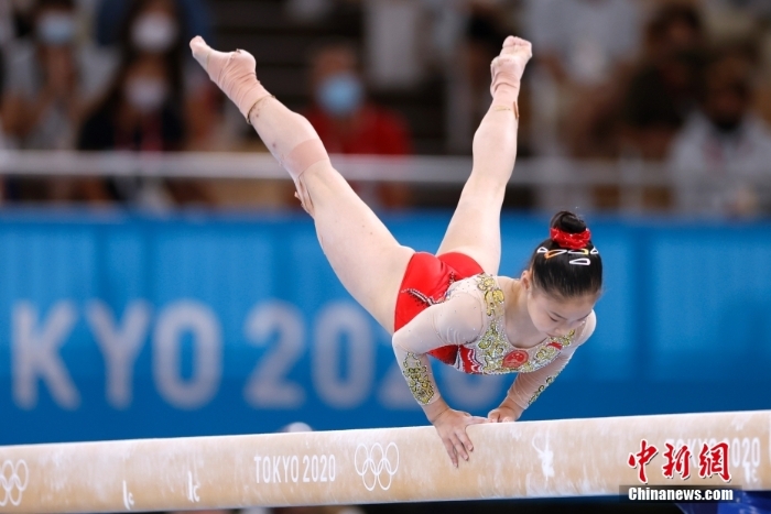 管晨辰獲東京奧運會女子平衡木項目金牌
