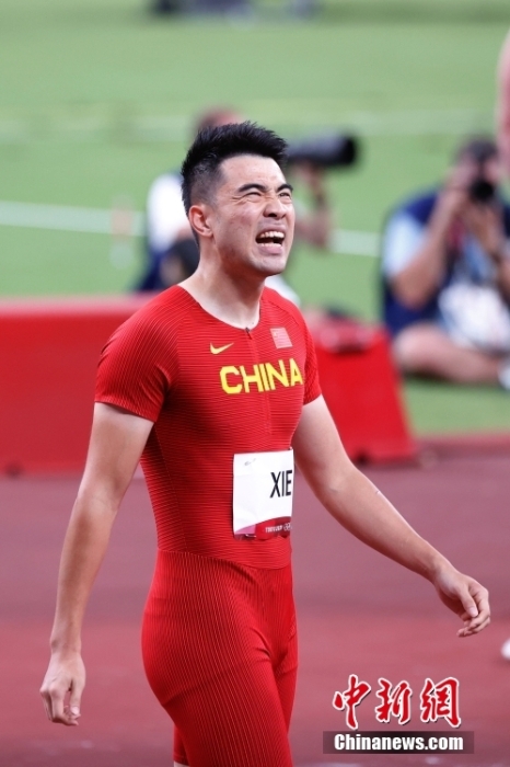謝文駿晉級東京奧運(yùn)會男子110米欄半決賽