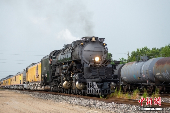 世界上最大的蒸汽火車成功修復(fù) 近期正環(huán)游美國(guó)