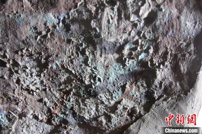 莫高窟壁畫遭遇地仗酥堿病害?！±顣匝蠊﹫D