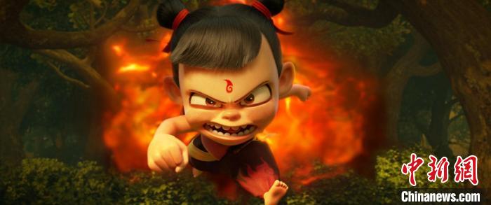 “中國內(nèi)地電影展2021”將于9月17日起在港舉行，選映12部內(nèi)地佳作。圖為《哪吒之魔童降世》劇照?！≈鬓k供圖