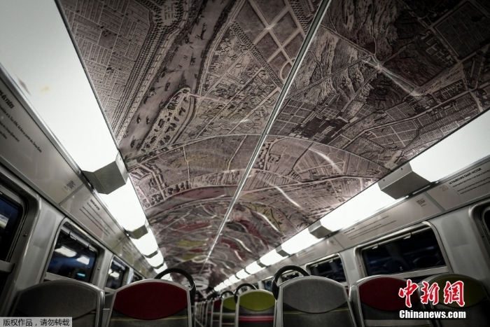 法國巴黎地鐵變身沉浸式“博物館” 通勤從此浪漫文藝