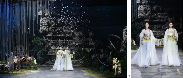 圖展山河盛景，服飾乾坤方儀――熊英|乾坤？方儀2022SS中國國際時裝周開幕大秀震撼上演