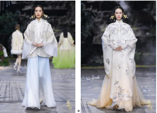 圖展山河盛景，服飾乾坤方儀――熊英|乾坤？方儀2022SS中國國際時裝周開幕大秀震撼上演