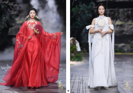 圖展山河盛景，服飾乾坤方儀――熊英|乾坤？方儀2022SS中國國際時裝周開幕大秀震撼上演