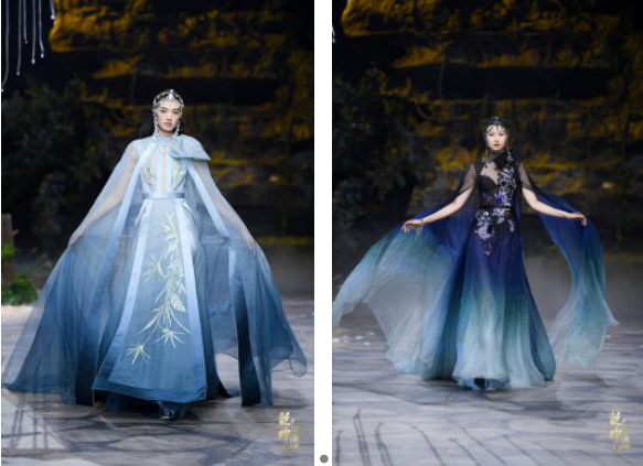 圖展山河盛景，服飾乾坤方儀――熊英|乾坤？方儀2022SS中國國際時裝周開幕大秀震撼上演