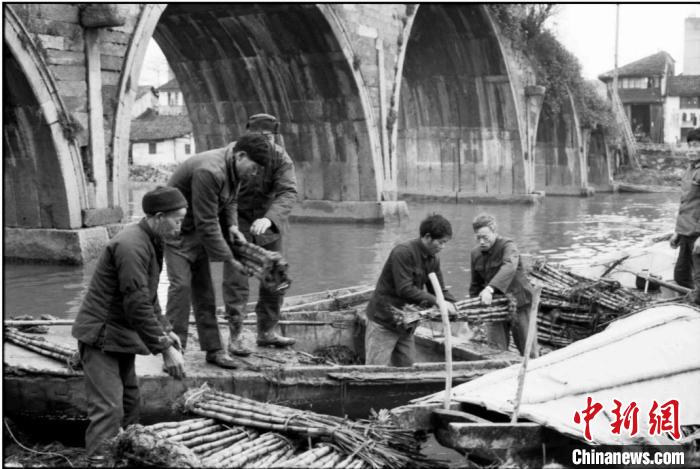 鮑奇拍攝的大運(yùn)河照片?！□U奇 攝