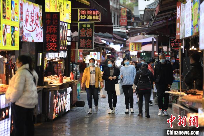 貴州遵義網紅小吃街“煙火氣”回歸