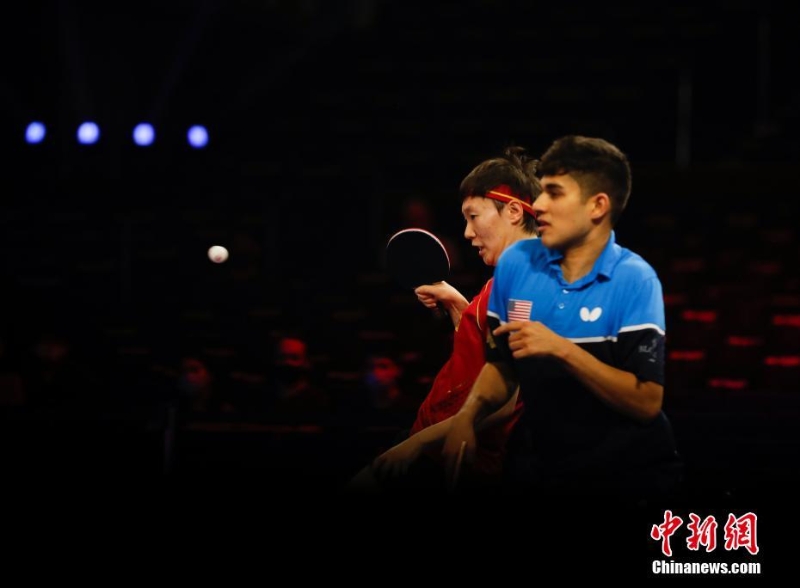 休斯敦世乒賽:兩對中美混雙組合取得開門紅