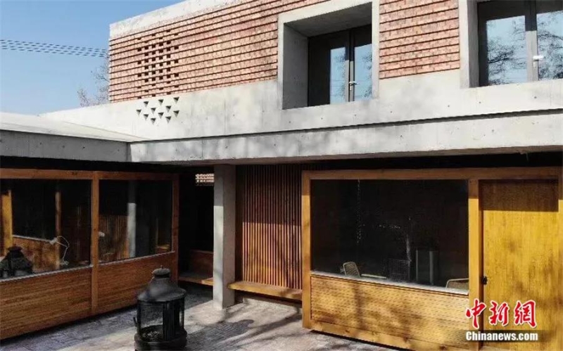 圖為房屋內(nèi)部建設(shè)。高展 攝