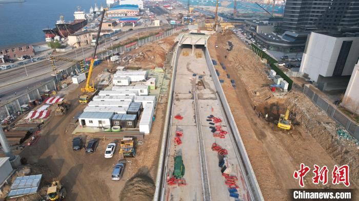 圖為F1段主體。(無人機照片) 聞新宇 攝