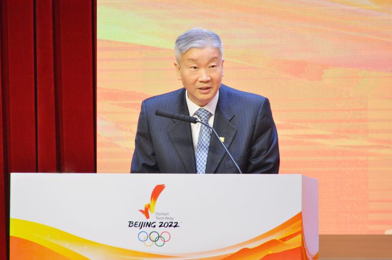 中國人民保險集團董事長羅熹致辭 （圖/中國人保）