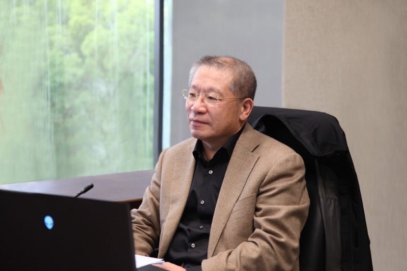 孫玉勝接受澎湃新聞專訪。 何建民 攝