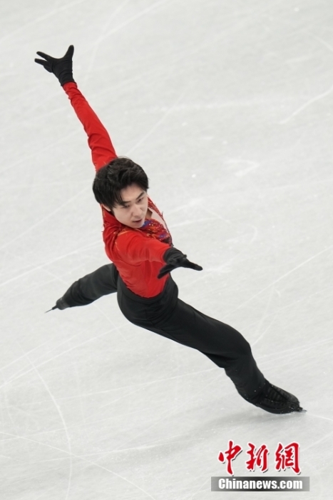 花樣滑冰男單自由滑：金博洋創(chuàng)個(gè)人賽季最佳成績
