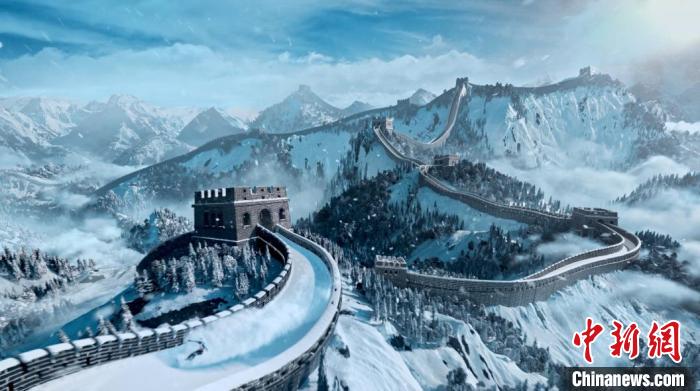 北京冬奧會賽場體育展示視頻?！”本﹪Y公司供圖