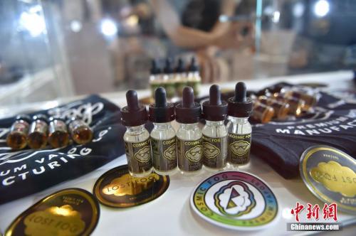 資料圖 ：電子煙煙油。 <a target='_blank' href='/' >中新網(wǎng)</a>記者 金碩 攝