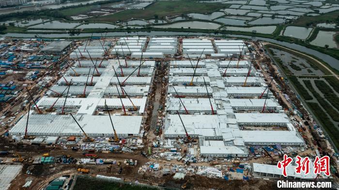 中央援港應(yīng)急醫(yī)院項目一期進(jìn)入聯(lián)調(diào)聯(lián)試階段