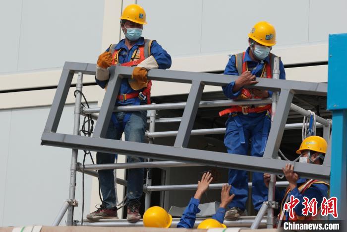 河套項(xiàng)目施工現(xiàn)場 劉少華 攝