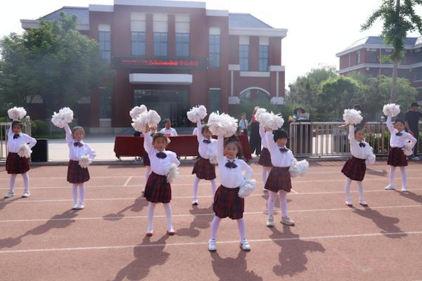 東營市廣饒縣興安小學第三屆春季田徑運動會開幕