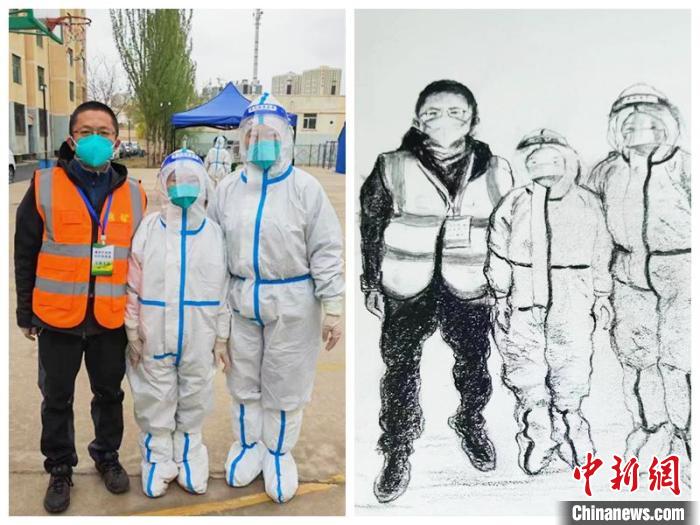 圖為工作人員合影?！∏嗪Ｊ∽匀毁Y源廳 供圖