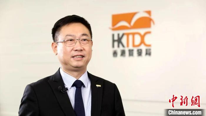 香港貿(mào)發(fā)局中國(guó)內(nèi)地總代表鐘永喜。　香港駐京辦供圖