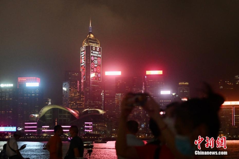 (慶祝香港回歸祖國(guó)25周年)“維港光影匯演”帶來視聽新享受