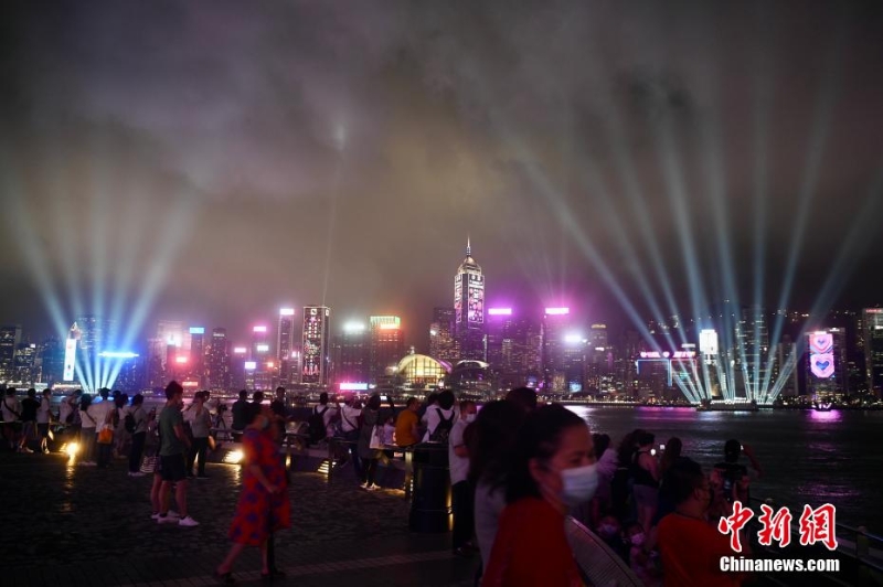 (慶祝香港回歸祖國(guó)25周年)“維港光影匯演”帶來視聽新享受