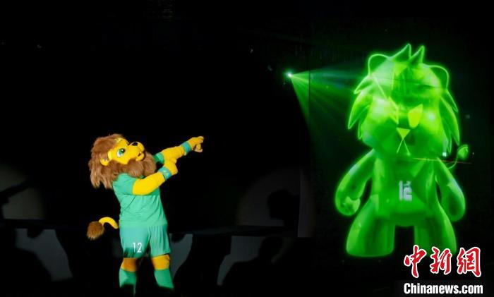 北京國安數(shù)字人Gleo亮相?！№椖糠焦﹫D