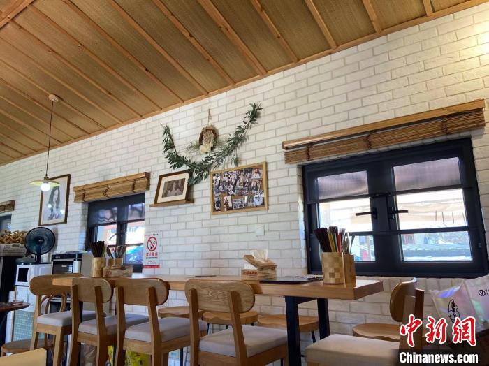 葉俊維的餐廳一景?！×植?攝