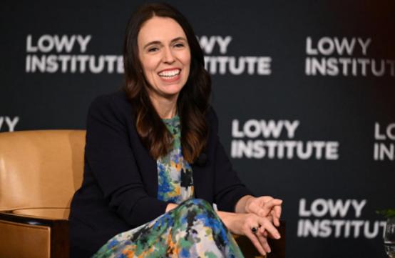 當(dāng)?shù)貢r(shí)間7日，悉尼，新西蘭總理阿德恩在澳大利亞洛伊研究所發(fā)表外交政策演講。圖源：外媒