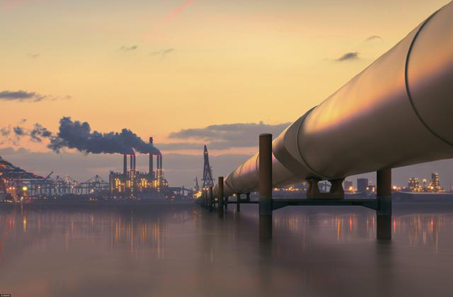 圖為西氣東輸進(jìn)入管道運(yùn)行正常狀態(tài)。圖片來源：視覺中國