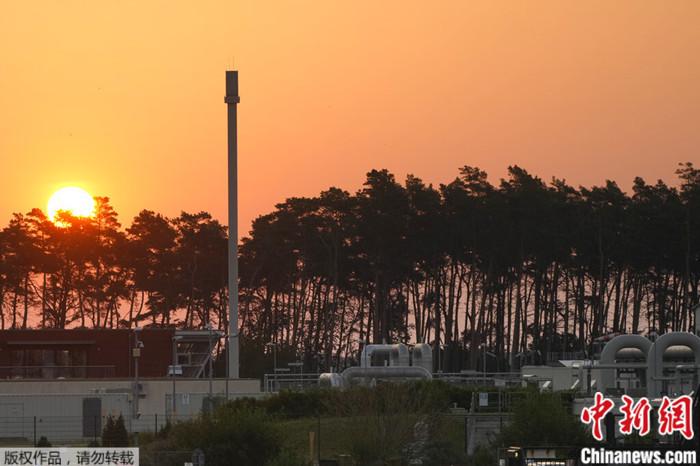 2022年7月21日，位于德國境內(nèi)的的“北溪-1”天然氣管道登陸設(shè)施和OPAL天然氣管道中轉(zhuǎn)站。