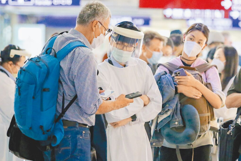 BA.5來勢洶洶，臺灣首度出現(xiàn)本地個案。（陳麒全攝） 圖片來源：臺灣“中時新聞網(wǎng)”.png