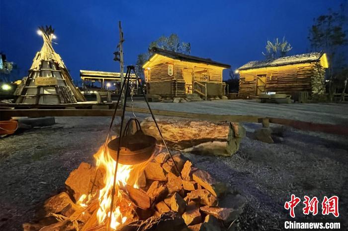 哈爾濱那個里部落的金源文化風情 薛思宇 攝 哈爾濱那個里部落的金源文化風情 薛思宇 攝