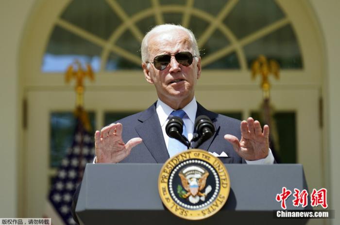 資料圖：美國(guó)總統(tǒng)拜登。