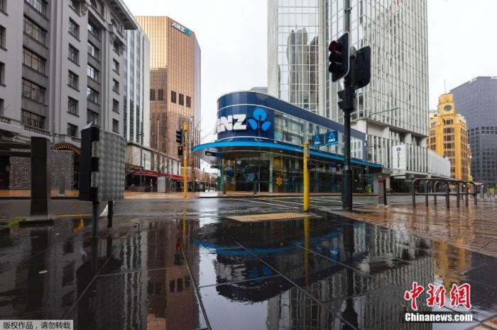 資料圖:新西蘭首都惠靈頓的街道。