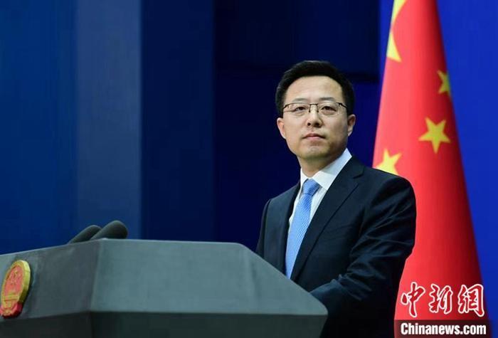 中國外交部發(fā)言人趙立堅。