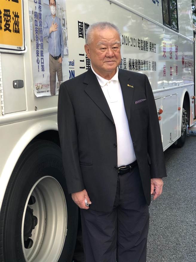 臺灣地區(qū)工商協(xié)進(jìn)會理事長林伯豐(圖源:臺灣“中時新聞網(wǎng)”) 臺灣地區(qū)工商協(xié)進(jìn)會理事長林伯豐(圖源:臺灣“中時新聞網(wǎng)”)