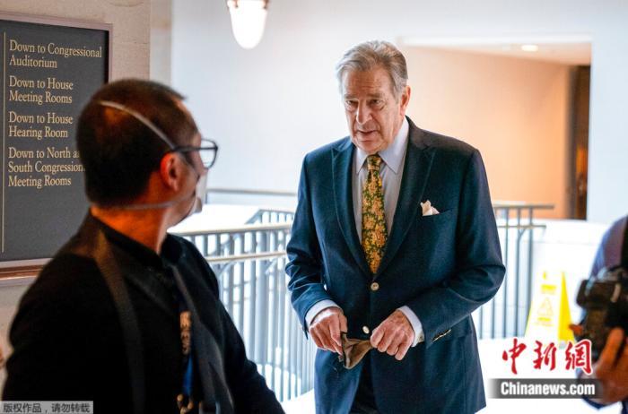 資料圖：美國國會眾議院議長佩洛西的丈夫保羅·佩洛西(Paul Pelosi)。