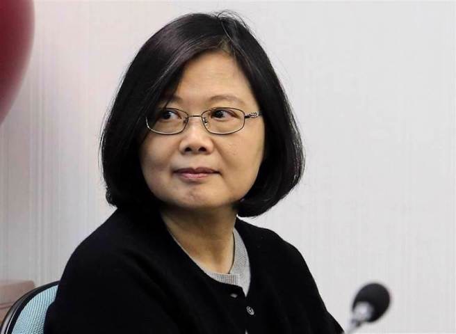 臺灣地區(qū)領導人蔡英文。（圖源：臺灣“中時新聞網”）
